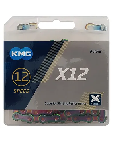 Kmc Speed Chain 12 Speed X12 126 Links, Aurora (Limited Edition)