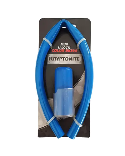 Kryptonite Mini U-Lock Color Skin Kit, Blue