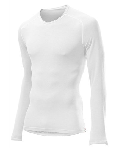 Loeffler Base Layer Long Sleeve Transtex Warm LS Shirt, White