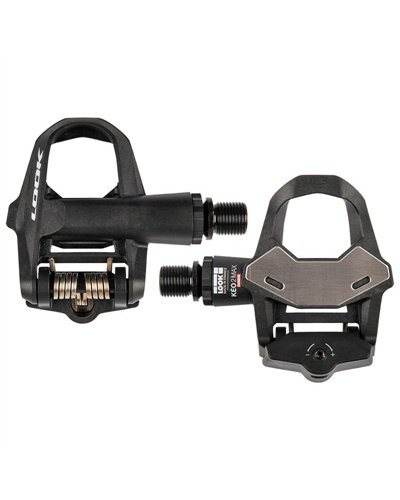 Look Keo 2 Max Carbon Black Pedali Bici Strada con Tacchette