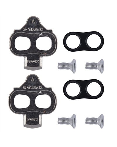Look X-Track Cleat Black Tacchette per Pedali Bici MTB