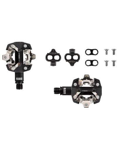 Look X-Track Race Black MTB Bike Pedals with Cleats