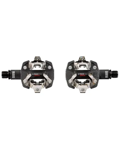 Look X-Track Race Carbon Black MTB Bike Pedals with Cleats (2018)