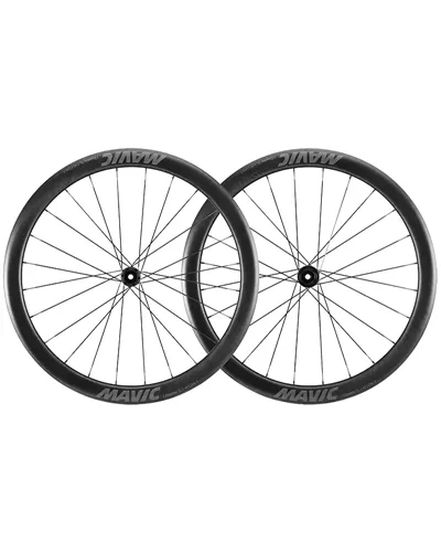 Mavic Cosmic SL 45 UST Disc Center Lock, Coppia Ruote