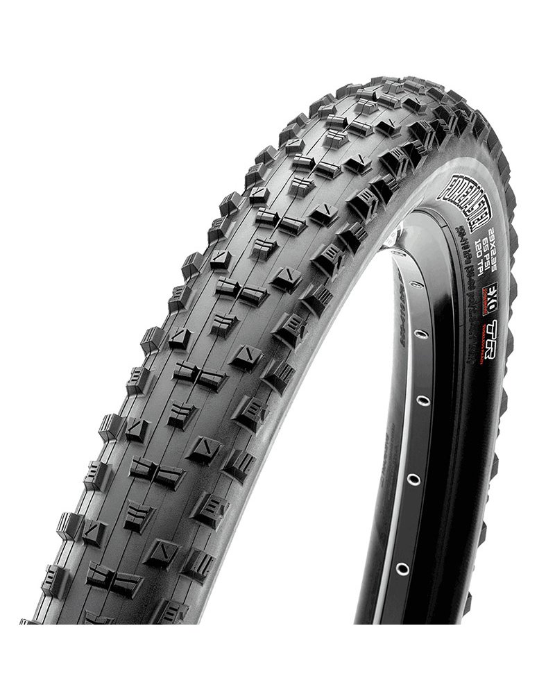 Maxxis Forekaster Exo TR 29X2.20 Dual Compound Folding Tyre, Black