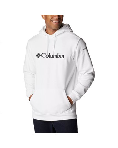 Columbia CSC Basic Logo II Men's Hoodie, White (CSC Branded Logo)