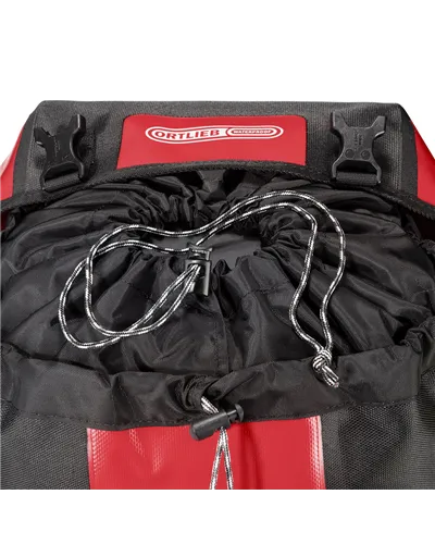 Ortlieb Bike-Packer F2601 Coppia Borse Bici 40 Litri, Rosso/Nero