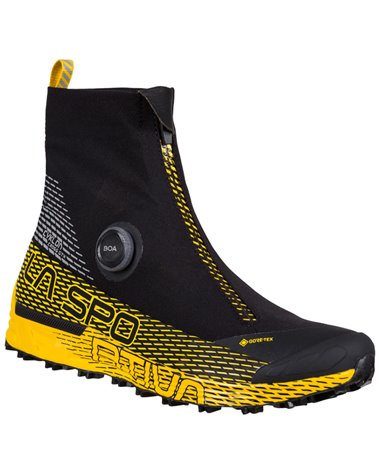 La Sportiva Cyklon Cross GTX Gore-Tex Men's Trail Running Shoes, Black/Yellow