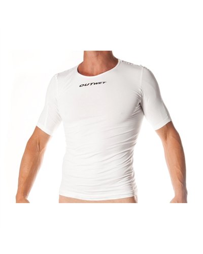 Outwet Shark/2 Base Layer Short Sleeve, White