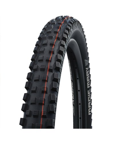 Schwalbe Magic Mary 29x2.40 EVO SnakeSkin Super Trail Addix Soft Tubeless Ready Tyre, Black