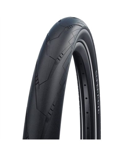 Schwalbe Super Moto 27.5x2.40 Performance Wired Addix DD RaceGuard Copertone Rigido, Nero/Reflex