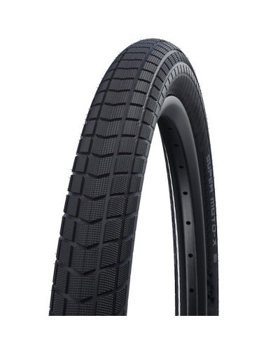 Schwalbe Super Moto-X 27.5x2.40 Performance Wired Addix DD GreenGuard Copertone Rigido, Nero