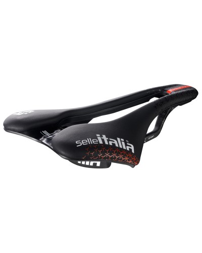 Selle Italia Sella SLR Boost Pro Team Kit Carbonio Superflow, Nero