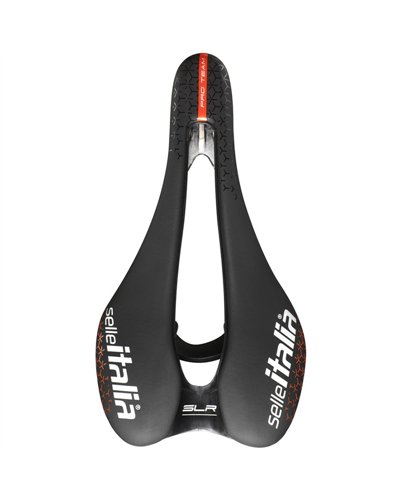 Selle Italia Sella SLR Boost Pro Team Kit Carbonio Superflow, Nero