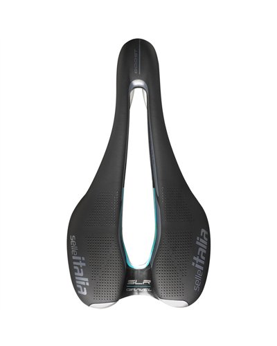 Selle Italia Sella SLR Boost Gravel TI316 Superflow, Nero