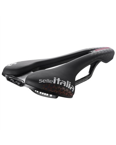 Selle Italia Sella Flite Boost Pro Team Kit Carbonio Superflow, Nero
