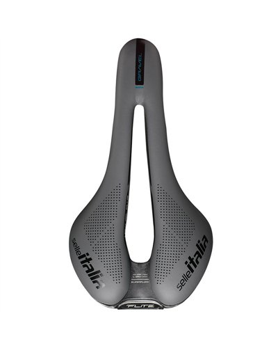 Selle Italia Bicycle Saddle Flite Boost Gravel TI316 Superflow, Grey