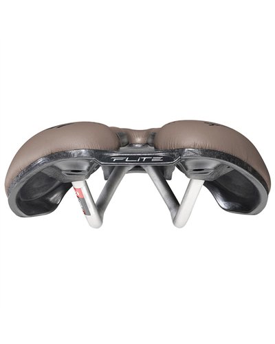 Selle Italia Bicycle Saddle Flite Boost Gravel TI316 Superflow, Mud Brown