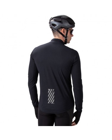 Alè Klimatik Racing Men's Waterproof Cycling Jacket, Black