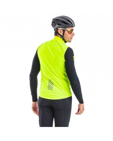 Alè Klimatik Racing Men's Waterproof Cycling Vest, Fluo Yellow