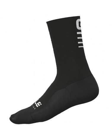 Alè Strada 2.0 18 cm Dryarn Cycling Socks, Black/White