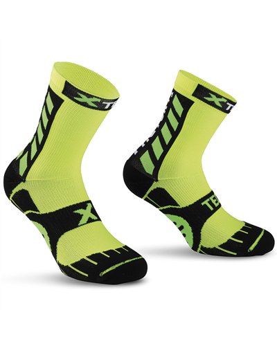 XTech X-Fluo Multisport Socks, Yellow