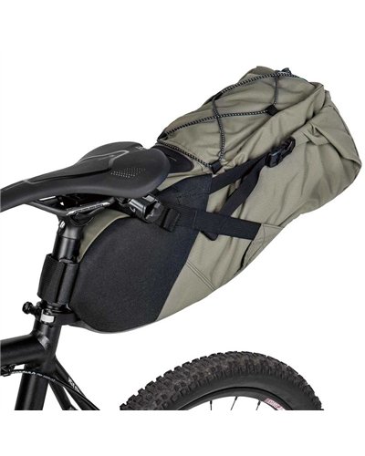 Topeak Backloader Borsa Sottosella 15 Litri Impermeabile, Verde
