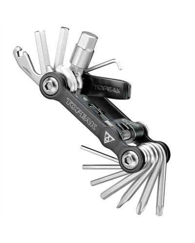 Topeak Mini 18+ 20 Functions Bike Multitool, Black (Case Included)