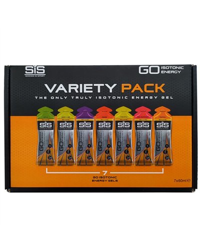 SIS GO Energy Gel Isotonico Gusti Misti, Box 7 pz da 60ml (Scadenza 30-11-2025)