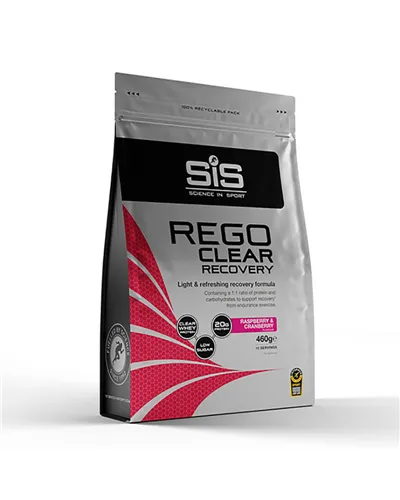 SIS REGO Clear Recovery Raspberry/Cranberry - Proteins and Cabohydrates Powder, 460 gr