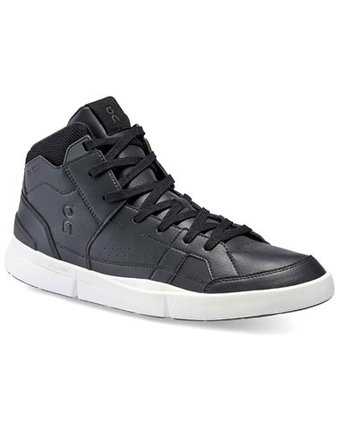 On The Roger Clubhouse Mid Scarpe Uomo, Black/Eclipse