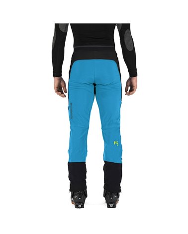 Karpos Alagna Plus Evo Men's Ski Mountaineering Pants, Blue Jewel/Black