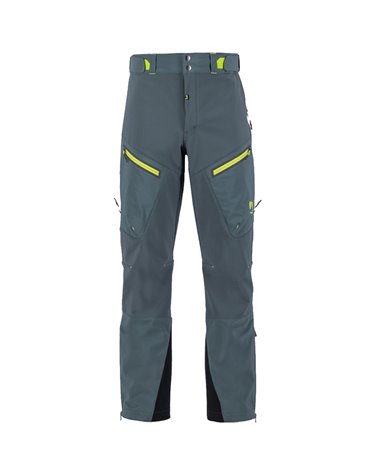 Karpos Marmolada Men's Ski Mountaineering Pants, Dark Slate/Lime Green
