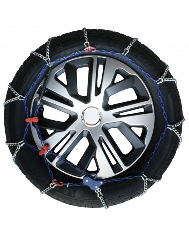 Snow Chains for Car Tyres 175/80-13 R13 Ultra Thin, 7 mm, Approved