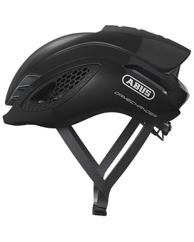 Abus GameChanger Road Cycling Helmet, Shiny Black