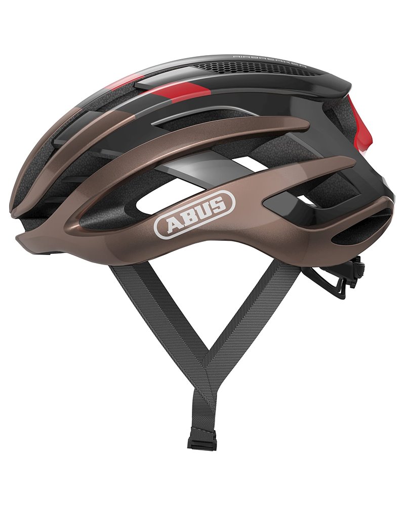 Abus AirBreaker Road Cycling Helmet, Metallic Copper - Bike Sport
