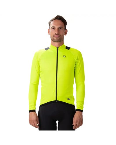 Alè R-EV1 Thermal Maglia Maniche Lunghe Uomo, Giallo Fluo