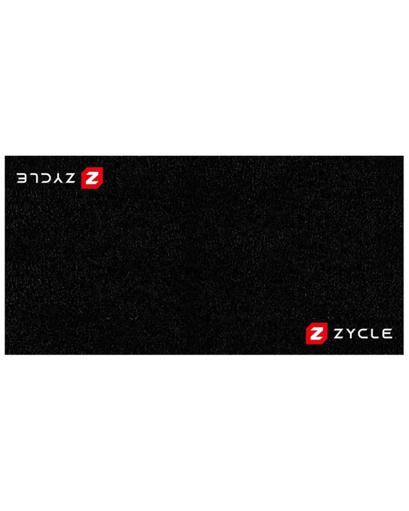 Zycle Tappetino Arrotolabile per Rulli Allenamento, Nero