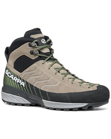 Scarpa Mescalito Mid GTX Gore-Tex Men's Approach Boots, Taupe/Forest