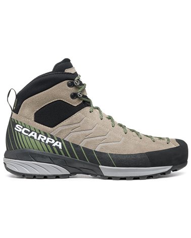 Scarpa Mescalito Mid GTX Gore-Tex Men's Approach Boots, Taupe/Forest