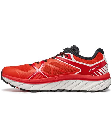 Scarpa Spin Infinity Men's Trail Running Shoes, Spicy Orange/Red Lava
