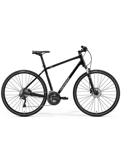 Merida Crossway XT-Edition Glossy Black (Matt Silver) MY22
