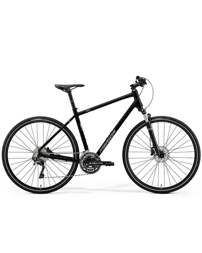 Merida Crossway 500 Taglia S Glossy Black (Matt Silver) MY22