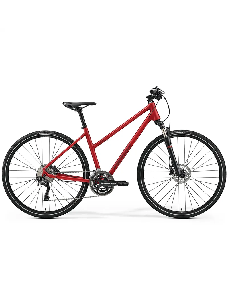 Merida Crossway 500 Matt Burgundy Red (Dark Red) MY22
