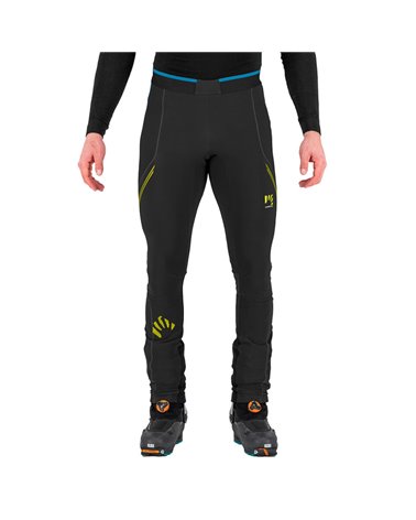 Karpos Alagna Evo Men's Ski Mountaineering Pants, Black/Blue Jewel