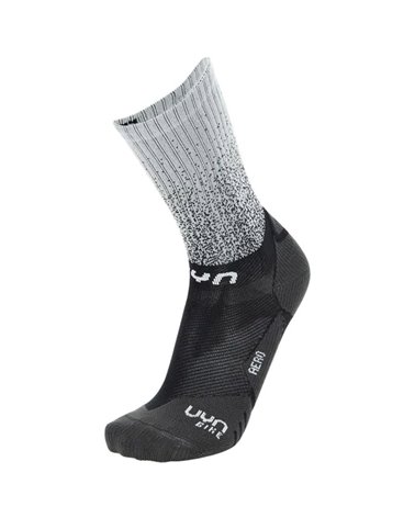 UYN Aero Men's Cycling Socks, Black/White