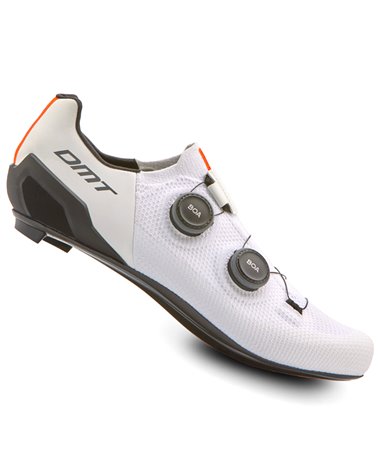 DMT SH10 Men's Road Cycling Shoes, White/Black