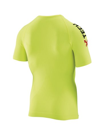 XTech Bolt Running T-Shirt Short Sleeve Man, Yellow