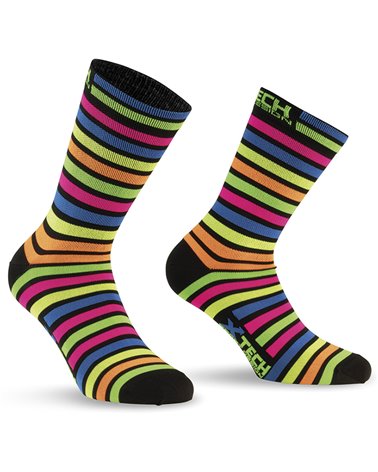 XTech XT81 Ciclyng Socks, Multicolor