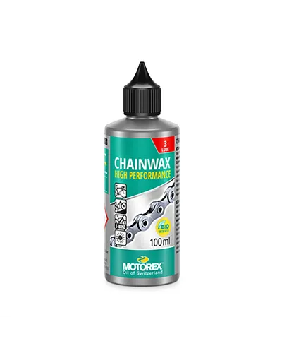 Motorex Chainwax High Performance Bio 100ml Cera Lubrificante Catena Bici